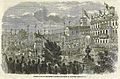 Inauguration of the Ernest-Augustus Monument at Hanover - ILN 1861