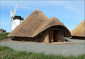 Iron Age Village, Llynnon Mill, Llanddeusant, Anglesey. - geograph.org.uk - 363941