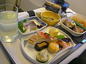 JAL Executive Class meal