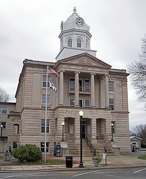 The Jackson County Courthouse in Ripley in 2007