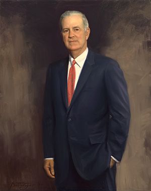 James Baker III, State Department Portrait by Ned Bittinger