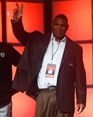 John Thierry Cleveland Browns New Uniform Unveiling (16534129443)