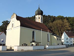 The church of St. Lorenz at Baar