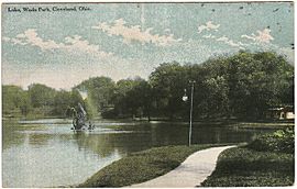 Lake, Wade Park, Cleveland, Ohio.