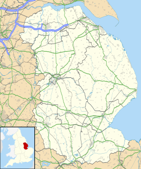 Location in Lincolnshire