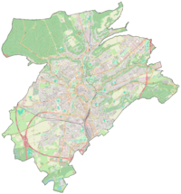 Luxembourg City OSM map