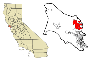 Location in Marin County and California