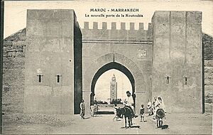 Marrakech-Koutoubia 1919