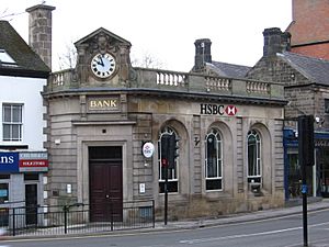 Matlock - HSBC Bank on Dale Road (Geograph-2242878-by-Dave-Bevis)