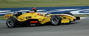 Monteiro (Jordan) qualifying at USGP 2005