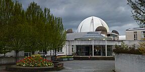 New Hall porters lodge and dome