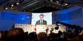 Nicolas Sarkozy addresses the E-G8 Forum