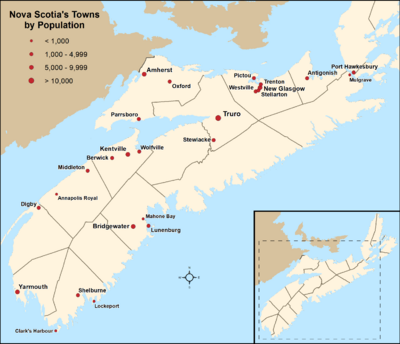 Nova Scotia towns