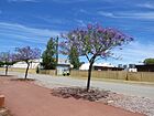 Old hangars at the former Maylands Airport, now the Maylands Police Complex, October 2023 01.jpg