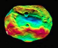 Old unnamed equatorial basin on 4 Vesta