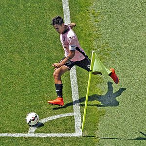 Paulo Dybala - 2015 - US Città di Palermo (corner kick)