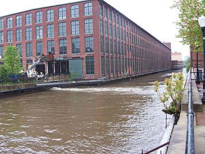Pawtucket Canal Flood