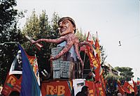Peace demonstration in Rome; feb 15, 2003
