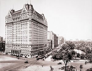 Plaza Hotel New York City Circa 1910