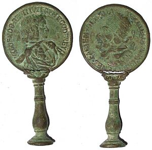 Post medieval, Anti-papist pipe tamper (FindID 525592)