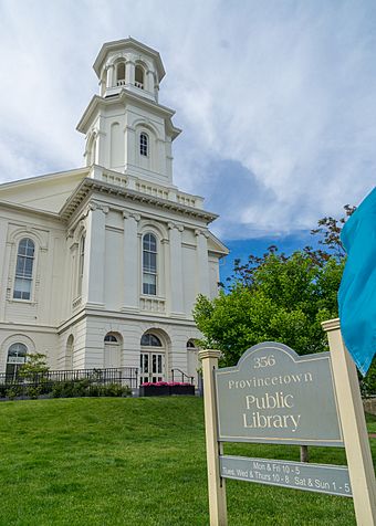 Provincetown Public LIbrary in the former Center Methodist Church.jpg