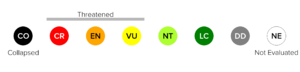 Schematic of categories to classify ecosystems according to the IUCN Red List of Ecosystems criteria