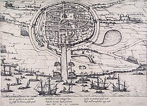 Siege of Middelburg - Beleg van Middelburg in 1574 (Frans Hogenberg).jpg