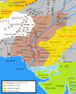 Sindh campaigns 711-715 CE