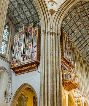 St Edmundsbury Cathedral Organs, Suffolk, UK - Diliff