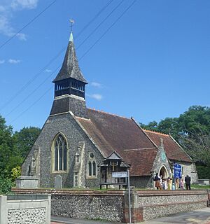 St Peter and St Paul's Church, Medina Road, Wymering (NHLE Code 1245265) (August 2017) (6)