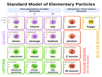 Standard Model of Elementary Particles