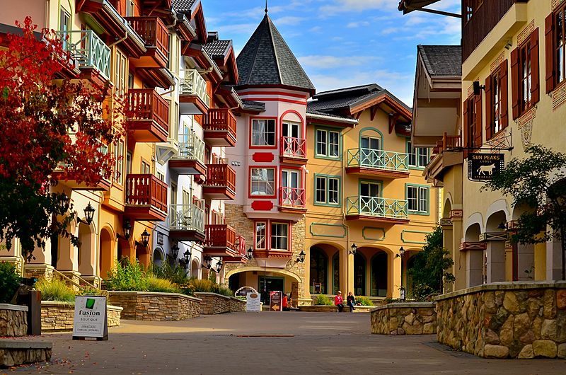 Sun Peaks, BC downtown