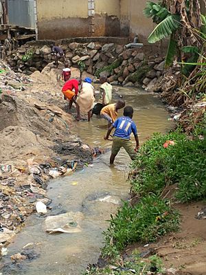 Suspected Source of Cholera- Waste Water - Nigeria (16436898133)