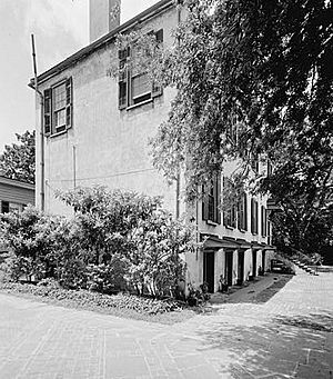 Swordgate House, 109 Tradd Street (moved from 32 Legare Street), Charleston (Charleston County, South Carolina)
