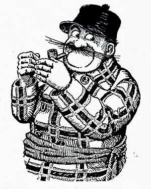 The Marvelous Exploits of Paul Bunyan - Illustration 1