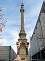 The Volunteer Monument in Winnipeg Manitoba