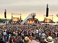 The pyramid stage during Glastonbury Festival 2019 02