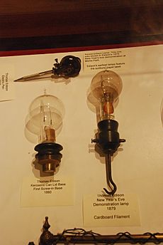 Thomas Edison Lightbulbs 1879-1880