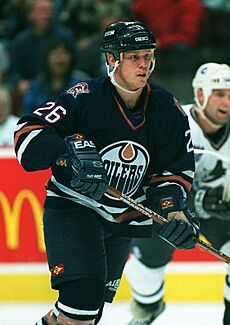 Todd Marchant Edmonton Oilers 1997