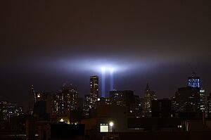 Tribute in Light September 11 2011 Shankbone