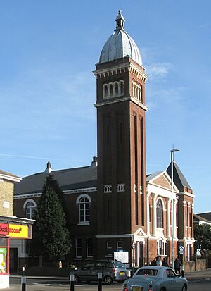 Trinity Methodist Church, Albert Road, Southsea (Crop of Site of former halt - geograph.org.uk - 674695)
