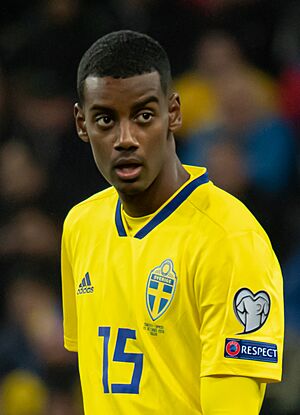 UEFA EURO qualifiers Sweden vs Spain 20191015 Alexander Isak 56 (cropped).jpg