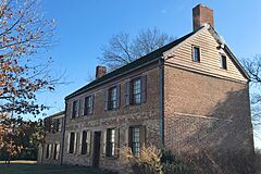 Van Veghten House, Finderne, NJ - looking east