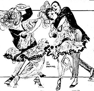 Vernon and Irene Castle dance Maxixe in two sketches by Marguerite Martyn 1914