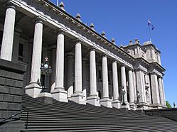 Victoria Parliament Melbourne (Colonnades & Stairs)