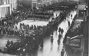 WWI US Army 370th parade
