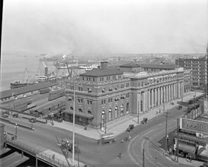 Waterfront Station Vancouver 1923