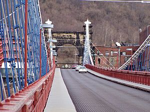 Wheeling Suspension Bridge Wheeling West Virginia