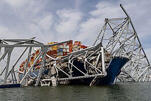 Wreckage from Key Bridge Collapse (240326-A-SE916-9511)