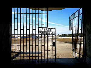 "Arbeit macht frei" - "Töö teeb vabaks"